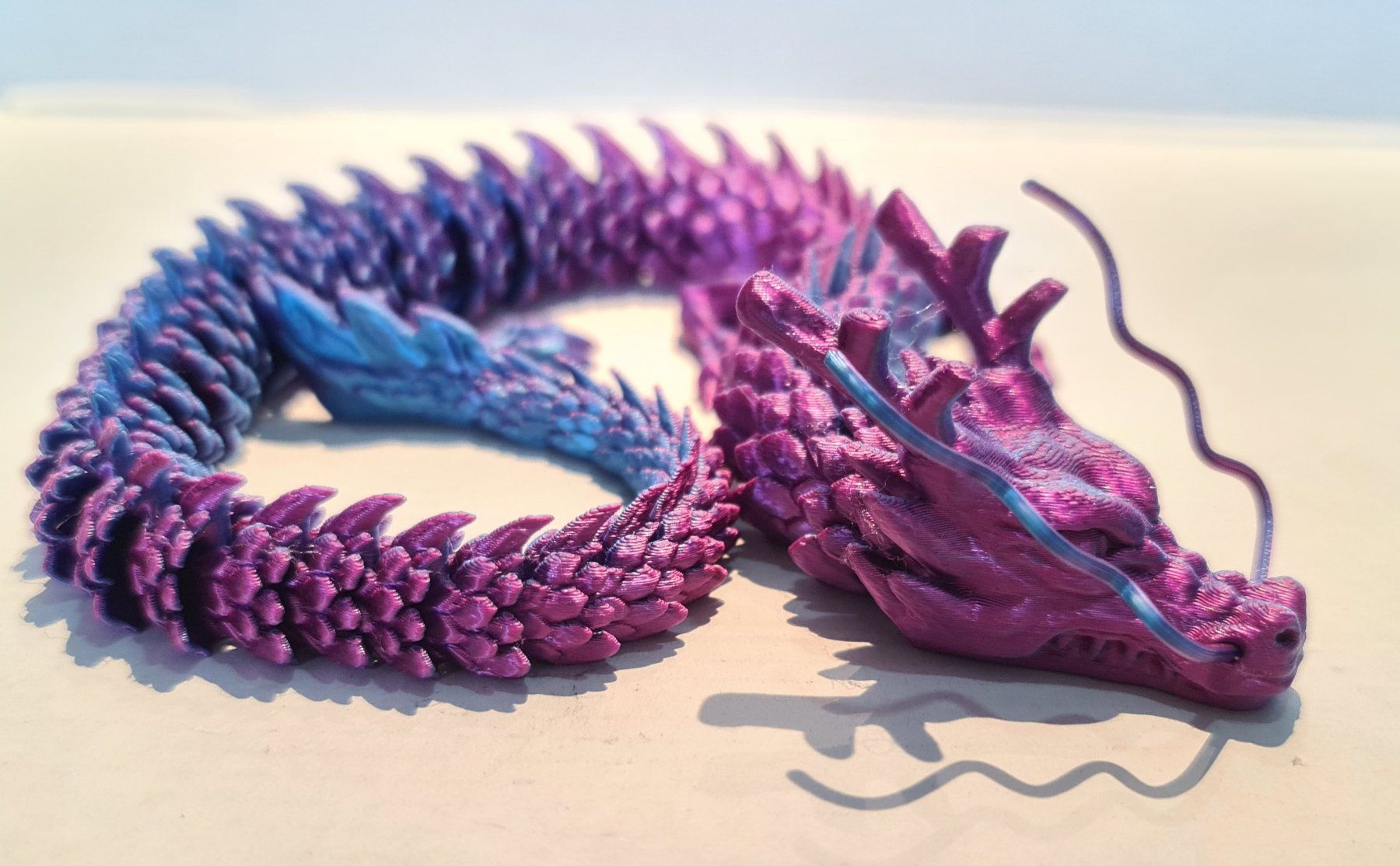 Figuren: 3D gedruckte  Drachen Dragon figur 45cm – Gebraucht aus Uerkheim von Kaufoption 2
