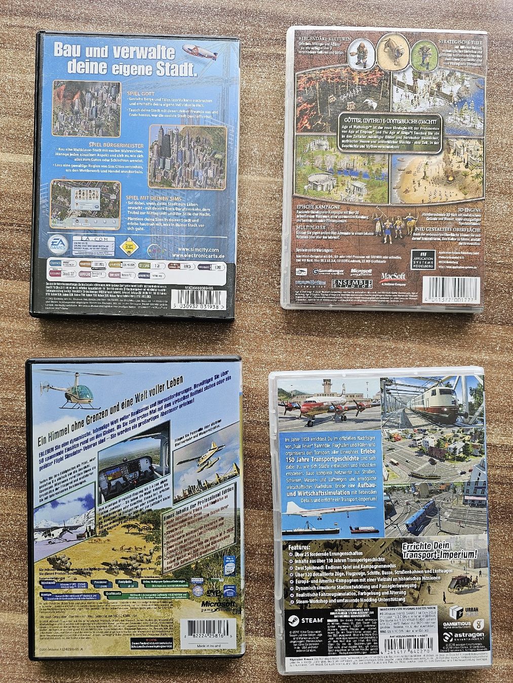 Spiele: PC Spiele Sammlung - SimCity, FIFA, Flight Simulator uvm. – Gebraucht aus Hünenberg von Bigelli0 3