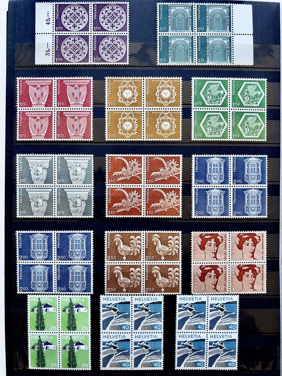Alle Briefmarken: Frankatur CHF 100.- postfrisch – Neu (gemäss Beschreibung) aus Glattbrugg von Artos67