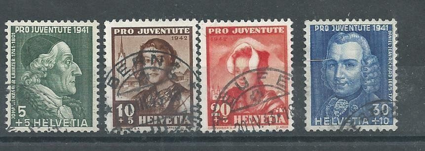 Tutti i francobolli: 1941 Pro Juventute – Usato da Trübbach venduto da Sammer51