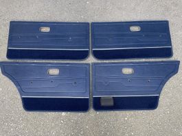 Tuerverkleidungen VW Golf 1 GLS  , 4-türig Blau 4Stk.