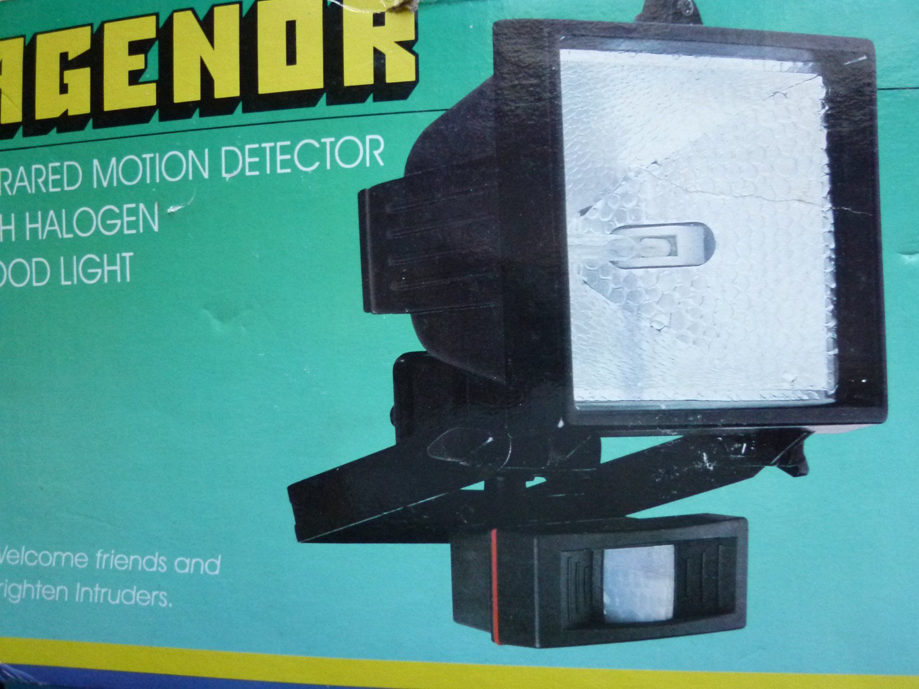 Lampade: Halogen Lampe mit Bewegungsmelder – Nuovo e nell'imballaggio originale da Bleienbach venduto da MaxG01