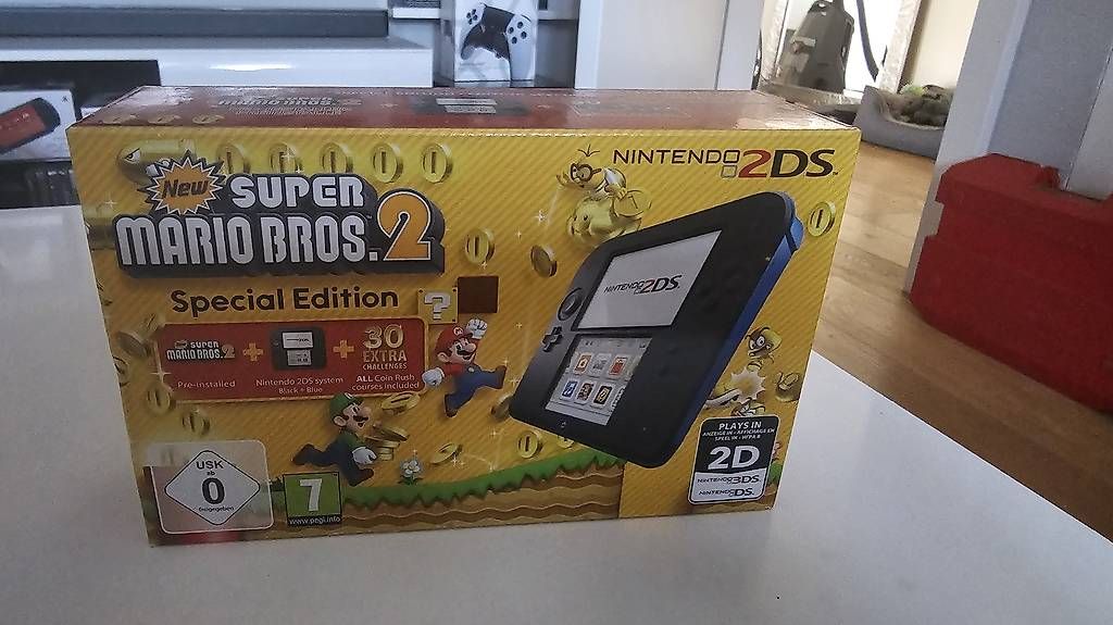 Nintendo Konsolen: Nintendo 2DS New Super Mario Bros. 2 Special Edition – Neu und originalverpackt aus schaan von Used_Good 1