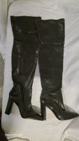Paris Texas Lederstiefel Gr. 41 – Spitze Form, 10 cm Absatz,