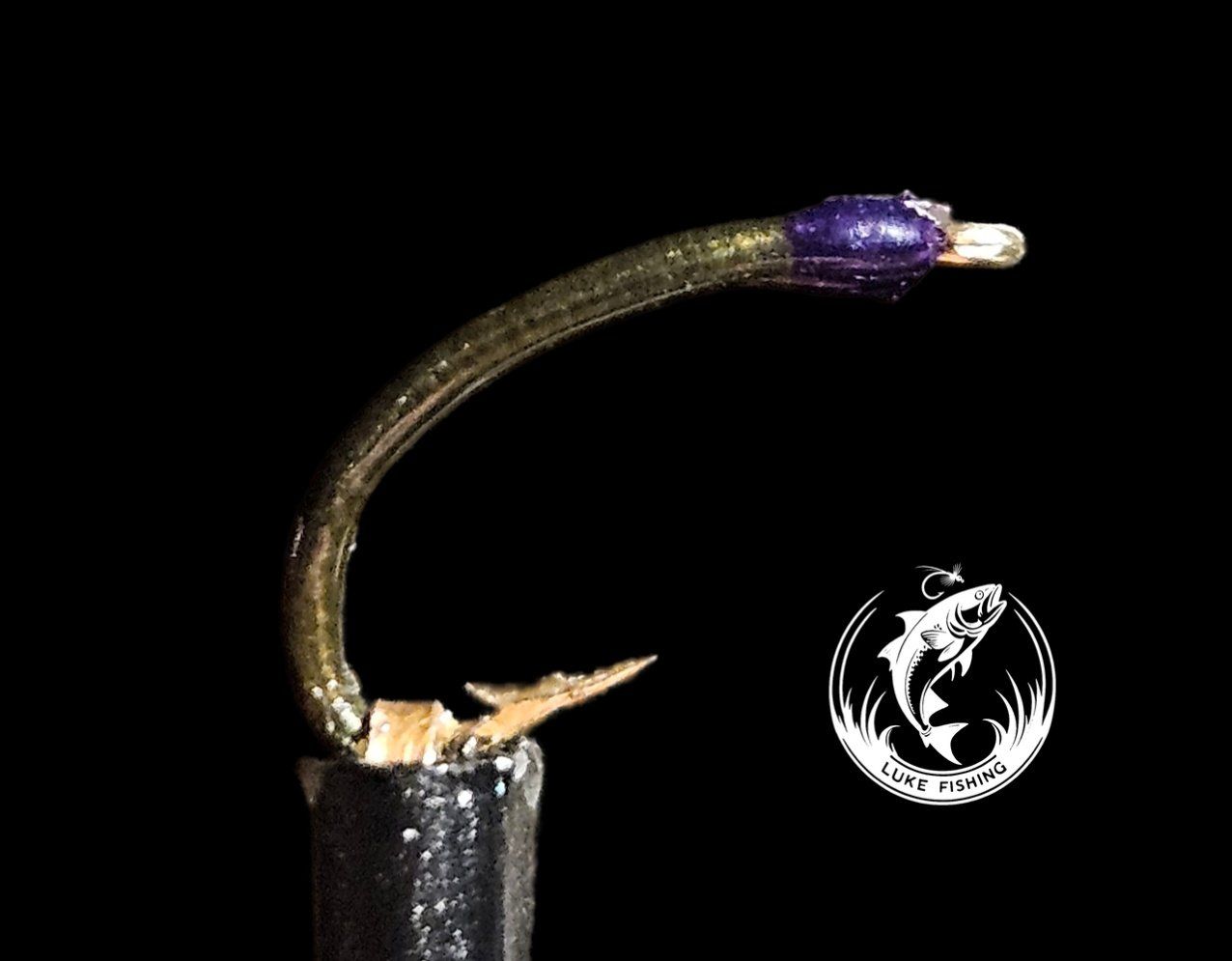 Esche: Hegene/Gambe mit 5 Nymphen, Grün, #14 – Nuovo (secondo la descrizione) da Rothenburg venduto da ocean151
