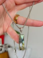 Labradorite necklace