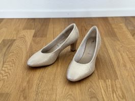 Pumps Tamaris Glitzer Gold Grösse 37