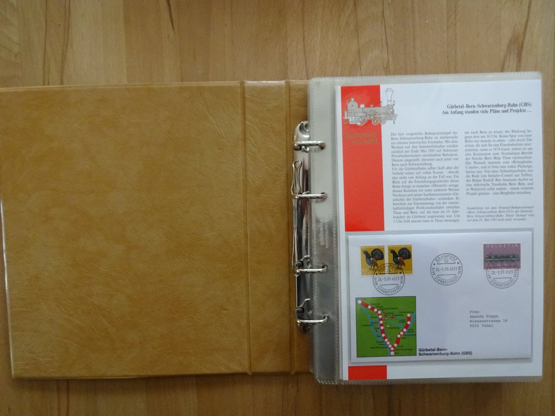 Tutti i francobolli: Ordner mit Bahnpoststempel – Usato da Goldach venduto da armando_r 4