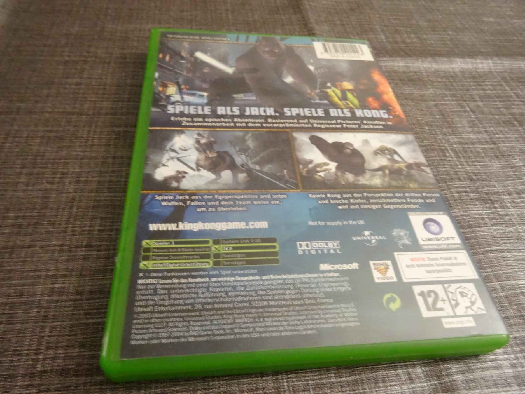 Microsoft Giochi: Xbox: Peter Jackson's King Kong – Usato da Olten venduto da Disc-Ausverkauf 2