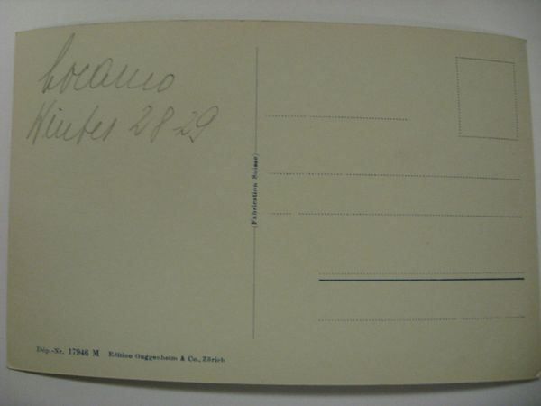 Cartoline postali: AK  Rivapiana presso Locarno – Usato da Gundetswil venduto da Egro01 1