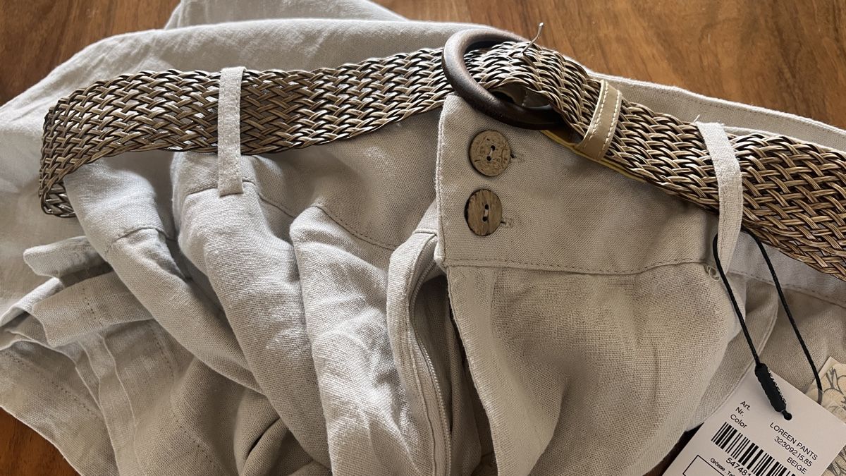 Pantalons: Leichte Leinenhose, Grösse M – Neuf (Voir description) à Laupen BE par Rohe5500 3