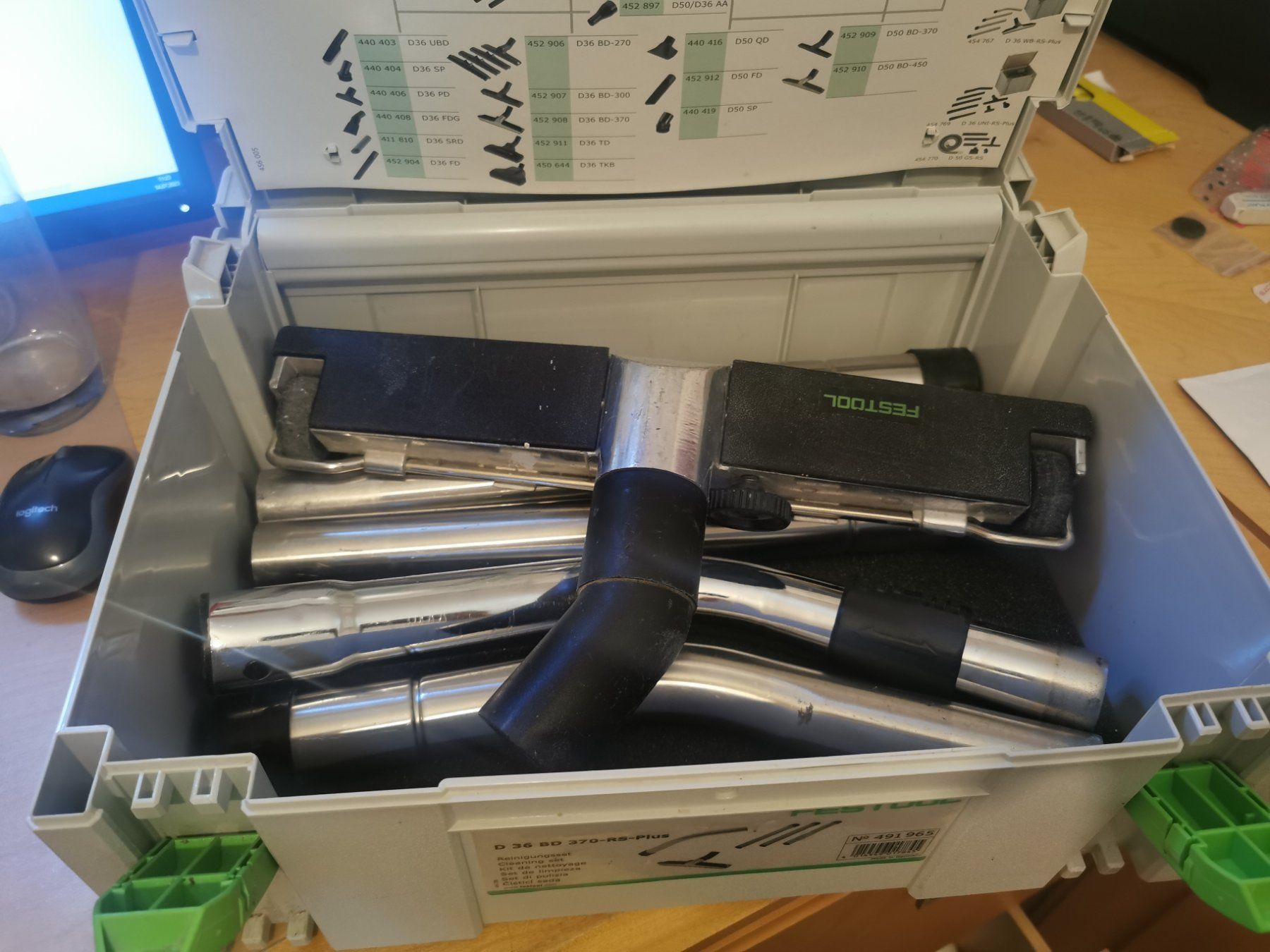 Festool Staubsauger & Zubehör: Reinigungsset D 36 BD 370 RS-Plus Festool – Gebraucht aus Schlosswil von  1