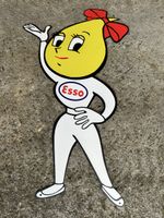 Esso frau Werbung reklame