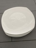 Teller weiss - 5x flach & 5x tief