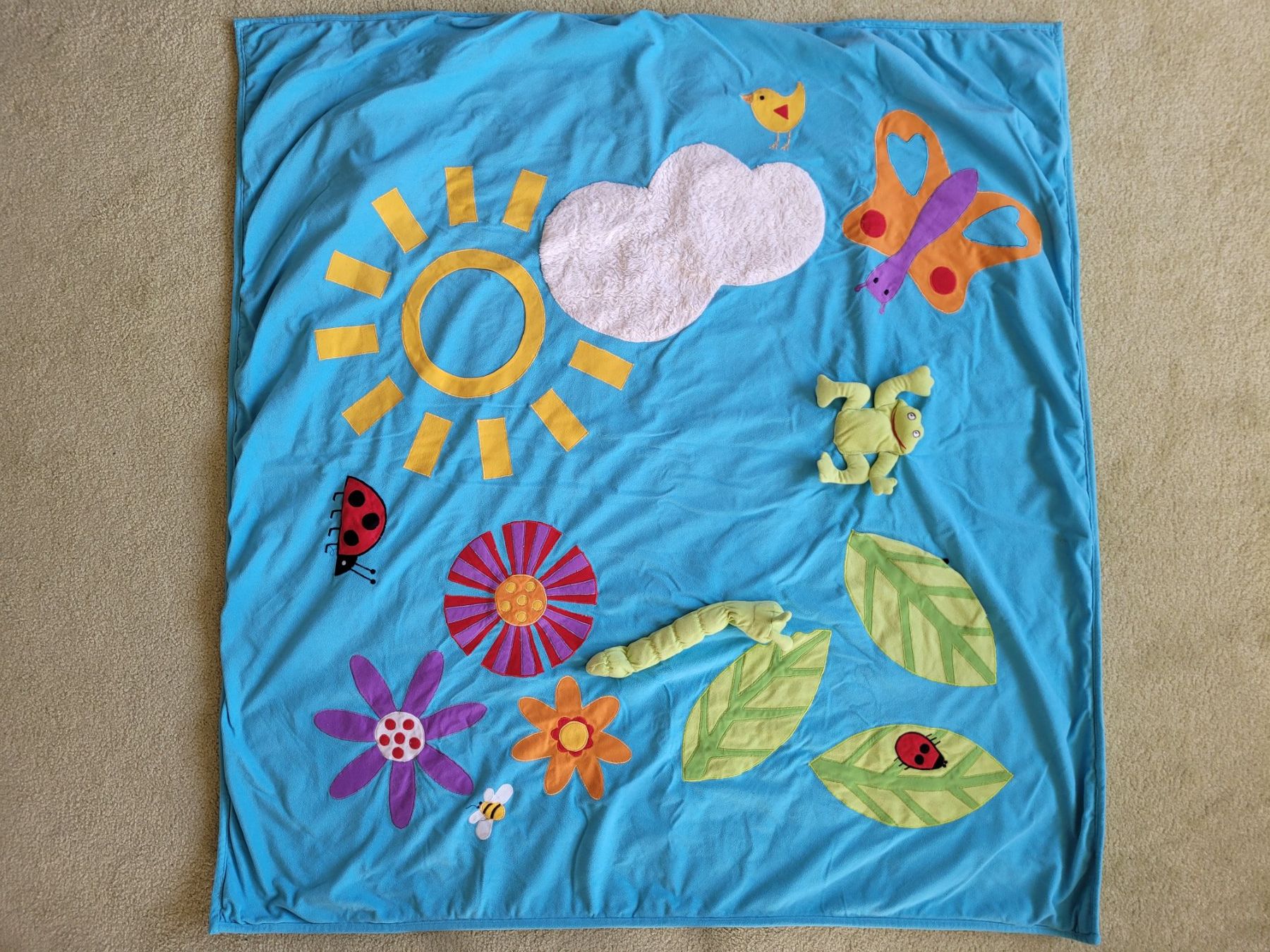 Ikea Coperte: Ikea Babydecke Krabbeldecke Spieldecke – Usato da Wiesendangen venduto da samoalk