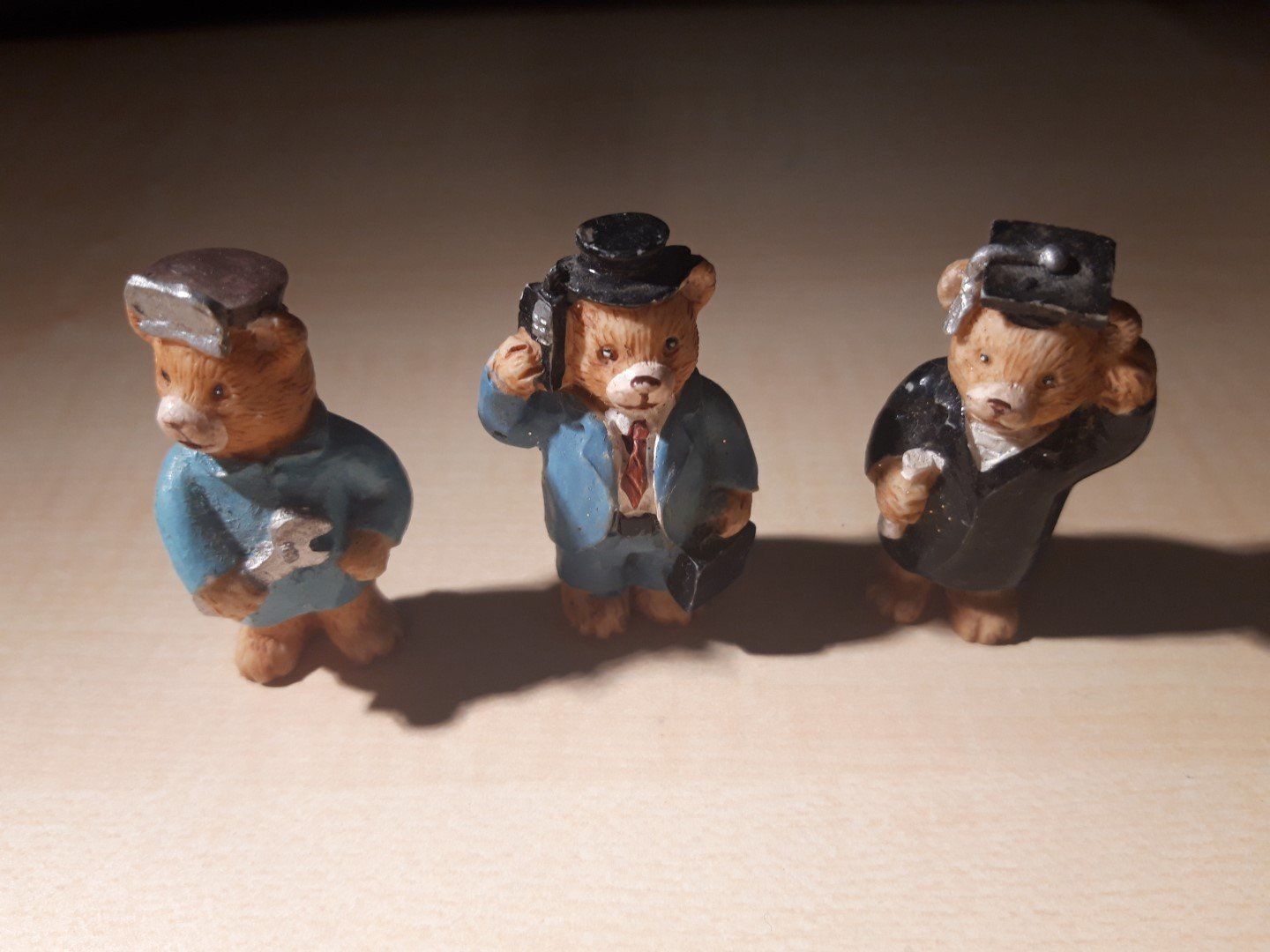 Statuette: Setzkastenfiguren Bären 3er-Set – Usato da Egliswil venduto da Cracky81 1