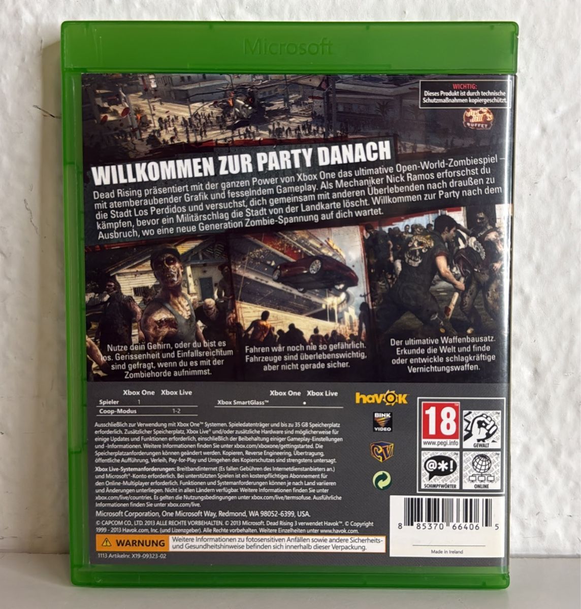 Microsoft Giochi: Dead Rising 3 Xbox One Game – Usato da Ehrendingen venduto da bubulence 1