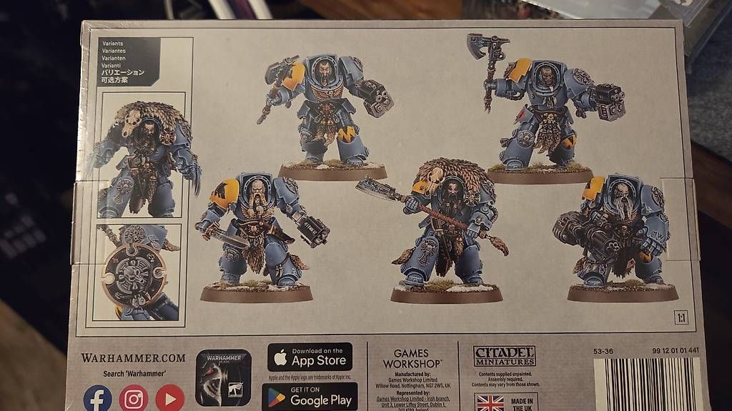 Modellbausätze & Standmodelle: Warhammer 40k Terminatoren der Wolfsgarde Neu&OVP – Neu und originalverpackt aus Rothrist von Benj1990
