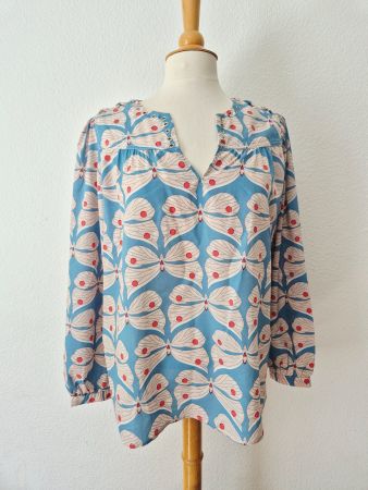 TUNIKA M 38 NINA KAUGMANN BUTTERFLY SCHMETTERLING TOP BLUSE