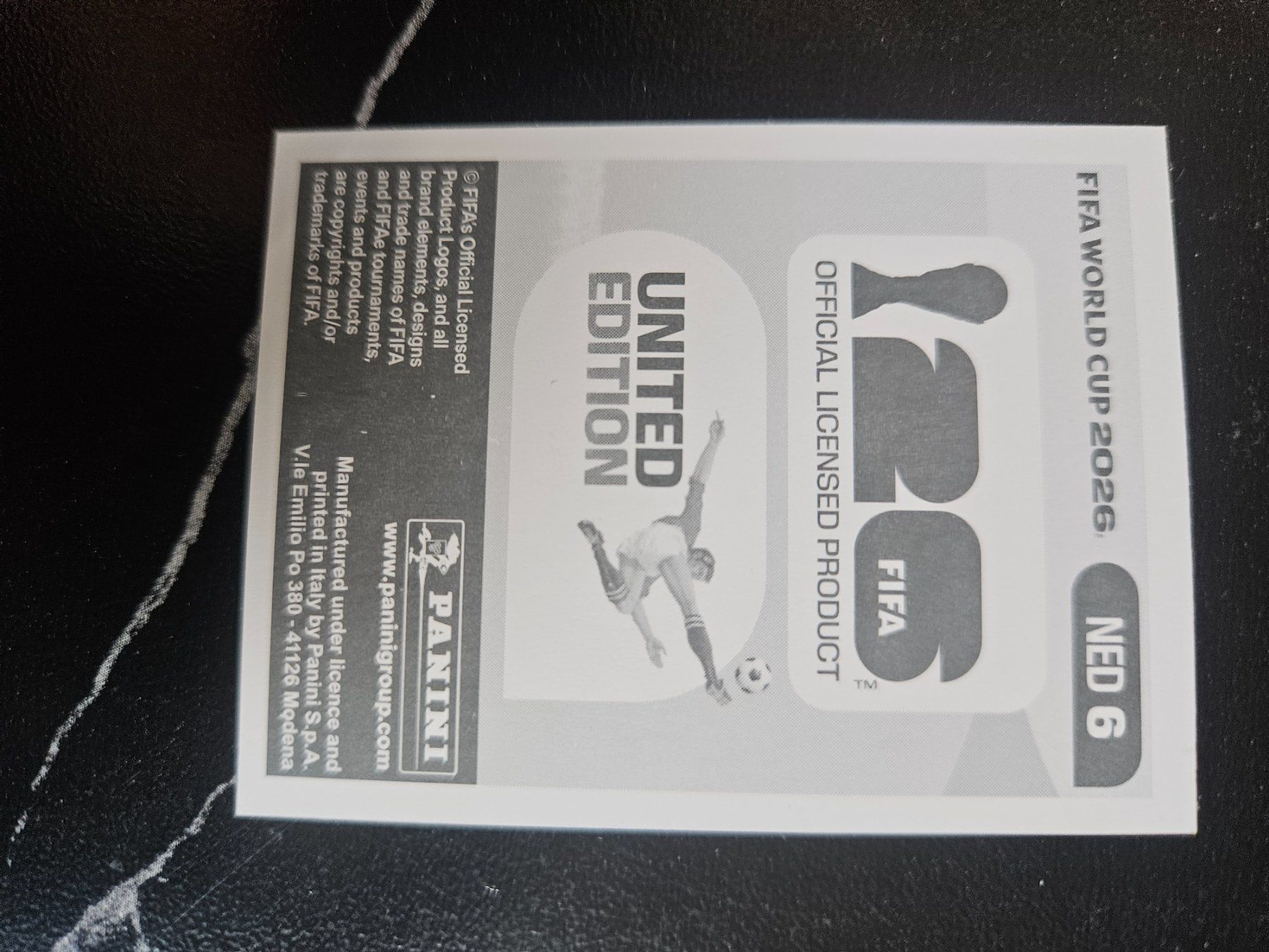 Panini Cartes à collectionner: NED 6 – D'occasion à Würenlingen par Dinli 1