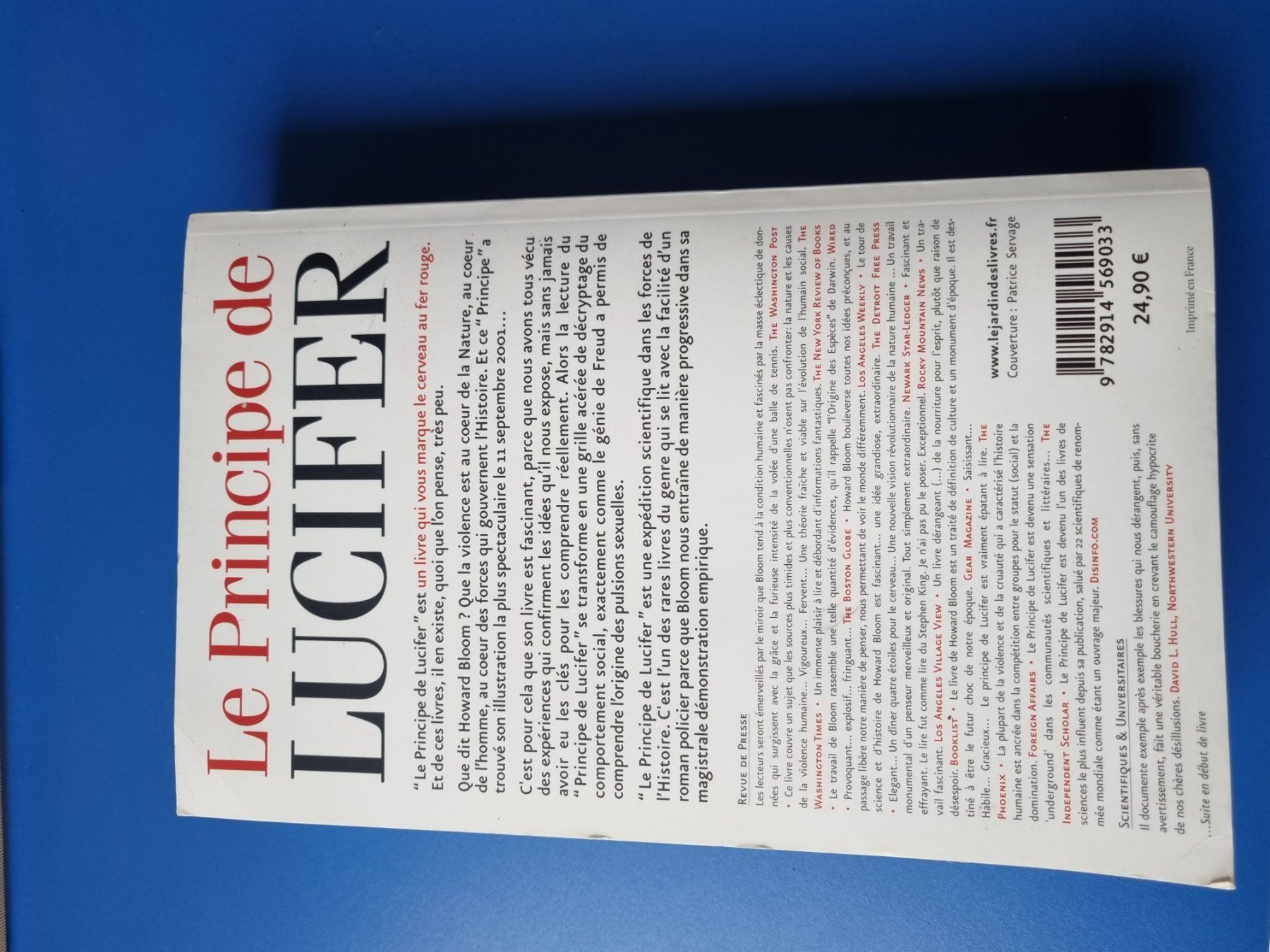 Libri: Le principe de LUCIFER – Usato da Schaffhausen venduto da Leveron13 2