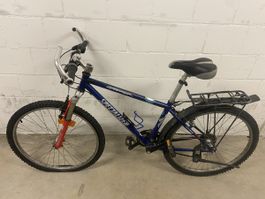 Mountainbike Specialized Hardrock blau mit Federgabel