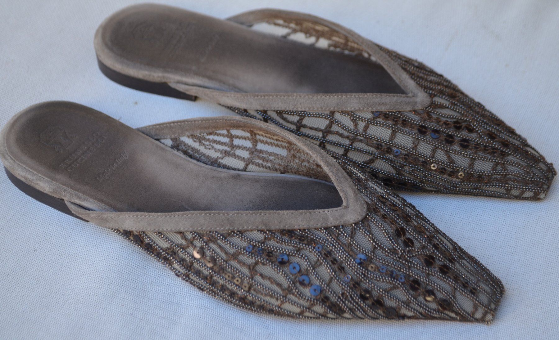 Brunello Cucinelli Damenschuhe: Brunello Cucinelli Mules 38 – Gebraucht aus Collonges von Auganien 2