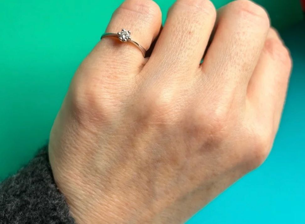 Anelli: Gelbgoldring Diamant 0.05 ct (47) – Usato da Dittingen venduto da Bijoubelle 1