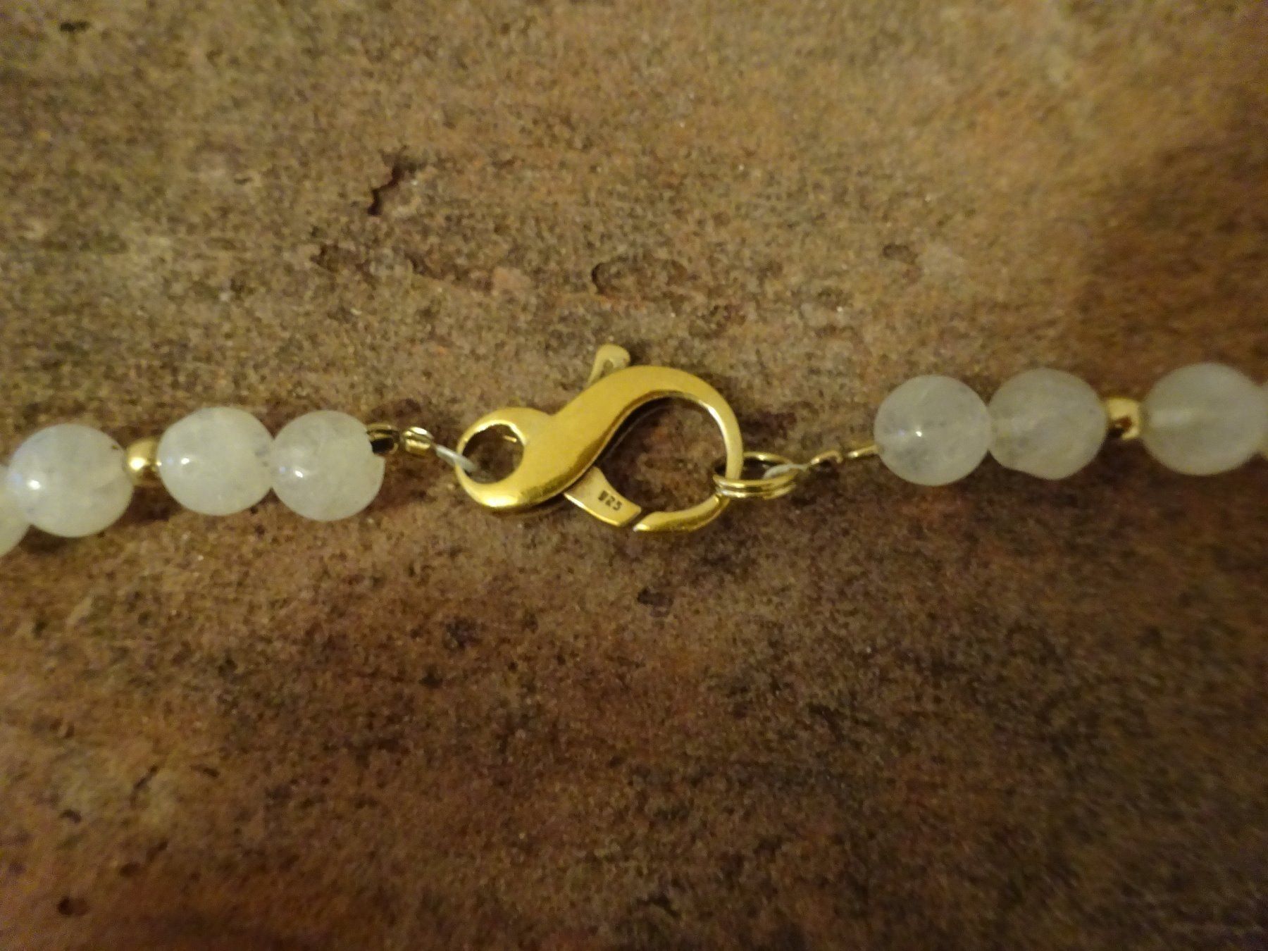 Catenine: Kette Mondstein / 925 Silber vg. – Usato da Esslingen venduto da FetteSchnecke 5