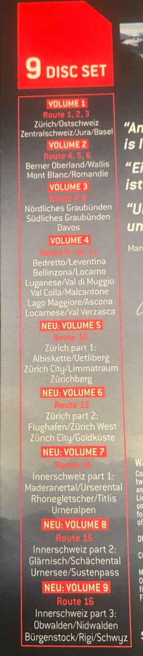 Tutti i DVDs: Swissview - The Complete Series (9 DVDs) – Usato da Baden venduto da Polystyreneman 1