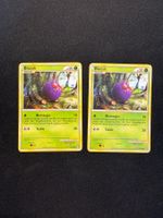 Pokémon Bluzuk – 81/102 – 2 Karten – Deutsch