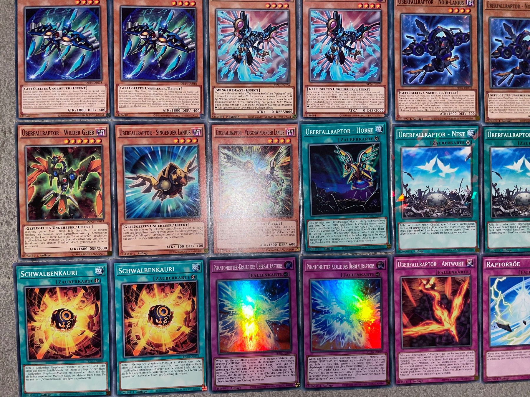 Yugioh Carte collezionabili: YuGiOh Überfallraptor Deck – Nuovo (secondo la descrizione) da Altstätten SG venduto da ChangeMaker 3