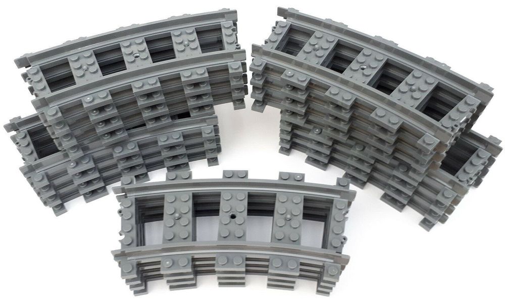 Lego 20 Eisenbahn Schienen Rails City - C -A37 | Kaufen auf Ricardo