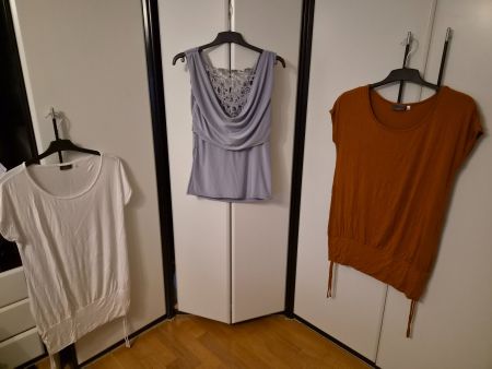 Damen Tops 3er Set in Grösse M