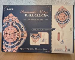ROKR Holz Puzzle Adult DIY Clock Kit Romantic Notes Wanduhr