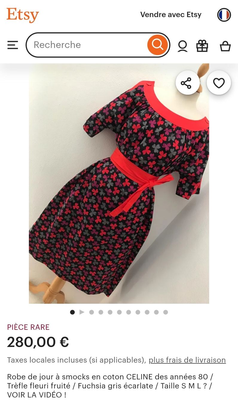 Celine Vestiti: Rare robe Celine vintage – Usato da Chêne-Bourg venduto da chsandra34 7