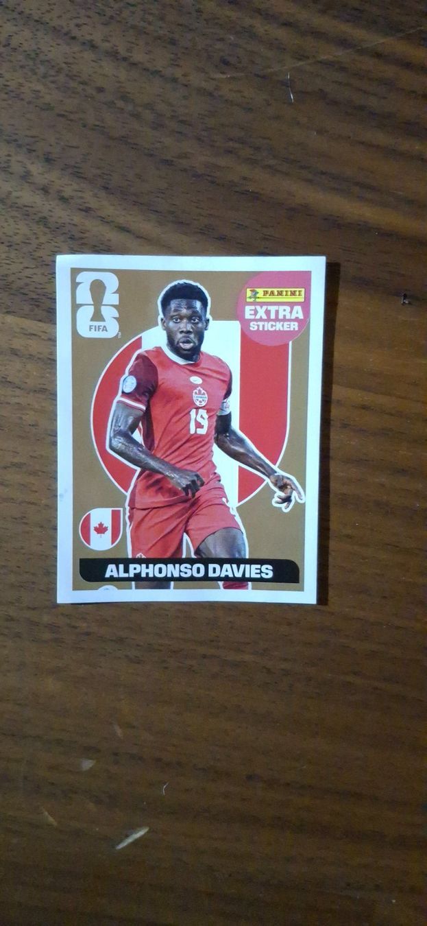 Panini Sammelbilder & Trading cards: Panini FIFA Extra Sticker Alphonso Davies Bronze – Neu (gemäss Beschreibung) aus Küttigen von Bdavid0