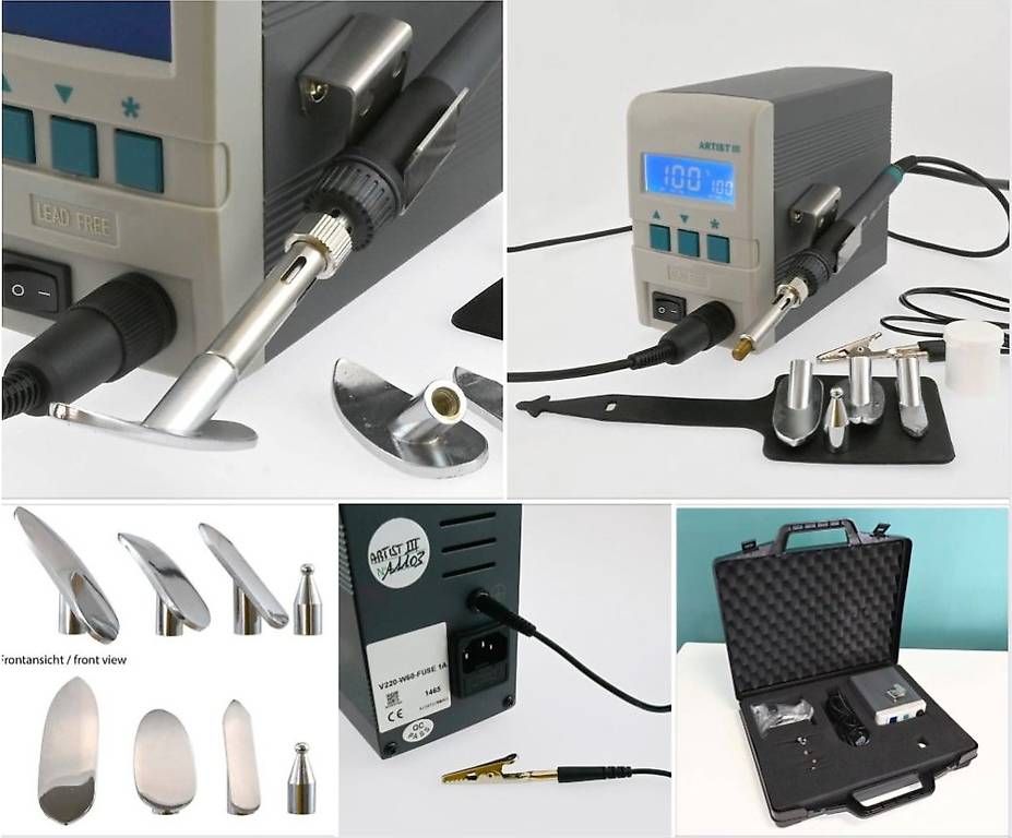 Tutti gli attrezzi: Heated Spatula Set ARTIST III mit Plastikkoffer – Nuovo (secondo la descrizione) da Burgistein venduto da LaLUZdelFARO