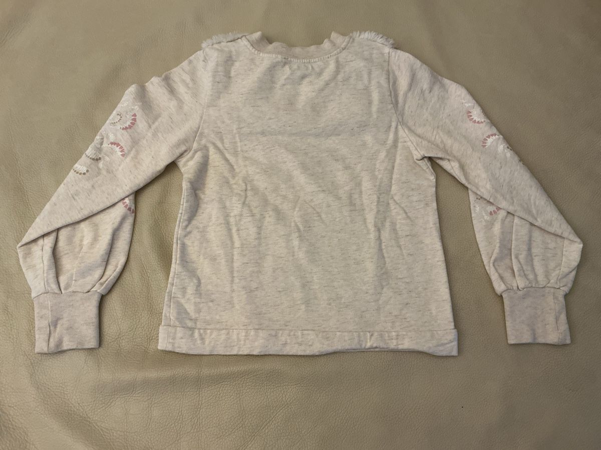 IKKS Maglioni & Felpe: IKKS Pullover beige Strukturmuster Grösse 140 – Usato da Oberwil BL venduto da TypeR-666 1