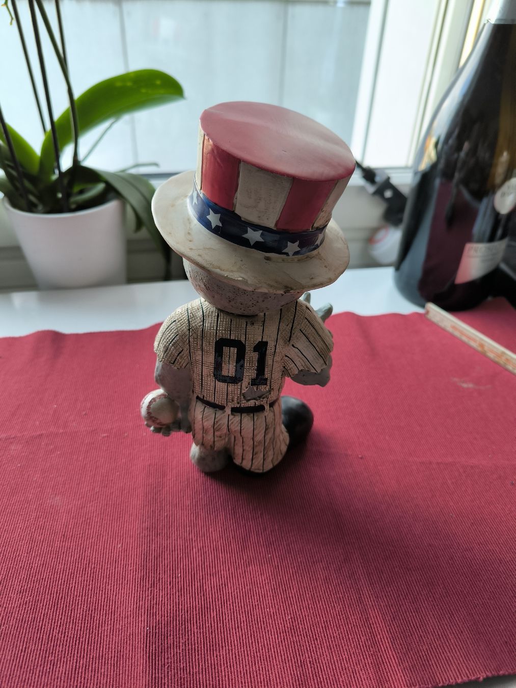 Statuette: Lustige Zombie Baseball Figur Deko USA – Usato da Zürich venduto da protea59 2