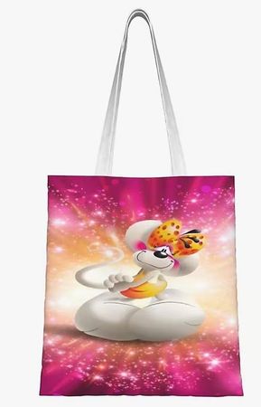 Diddl Stofftasche rosa
