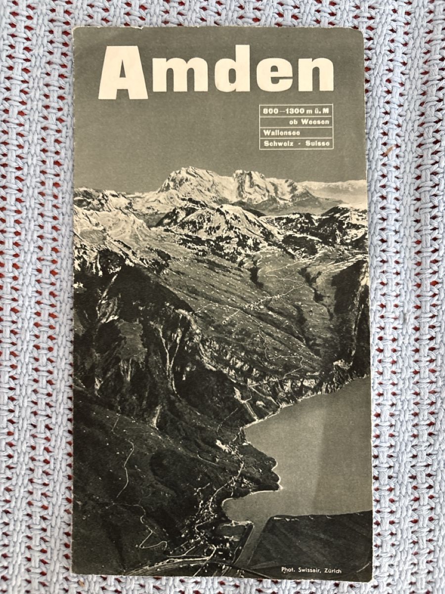 Documenti: Alte Broschüre Amden SG – Usato da Schaffhausen venduto da Reporter