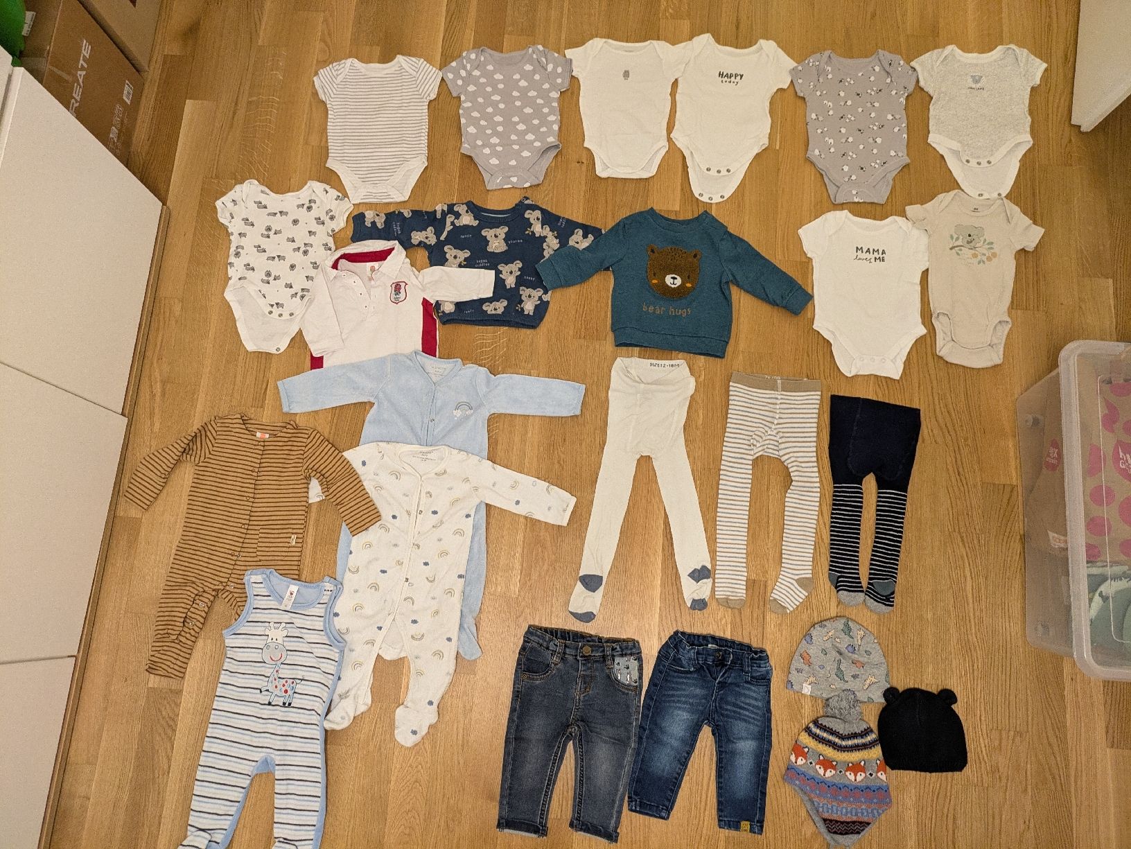 Lots de vêtements: Kinderkleider Paket Grösse 68, neutral/ Junge – D'occasion à Luzern par Maja.01
