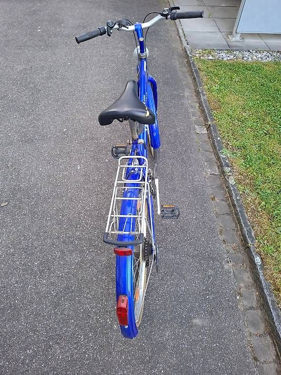 Biciclette: Fahrrad blauer Taifun – Usato da Zürich venduto da and_sr7w 2