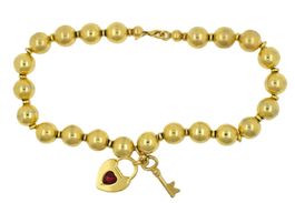RENA LANGE Kugel Collier Halskette Vintage 44 cm *S4625