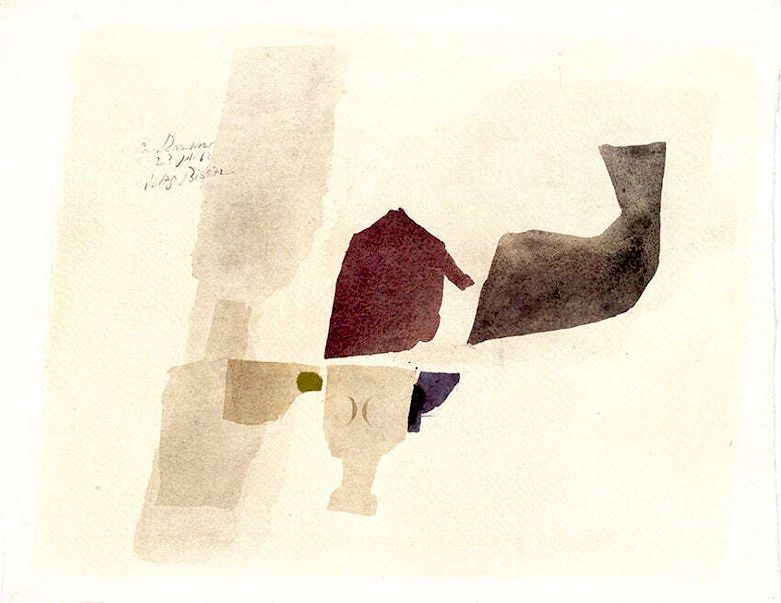 Grafica & Litografie: Julius Bissier     "23. Juli 62"   Kunstdruck – Usato da Nennigkofen venduto da waltraub 1