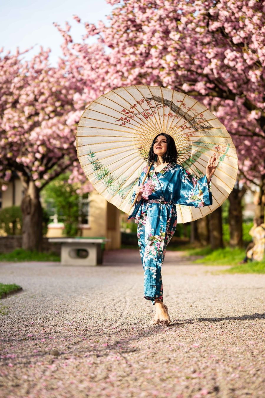 Kimonos: Floral Kimono Robe Babeyond S – Gebraucht aus Mägenwil von VintageGirly 1
