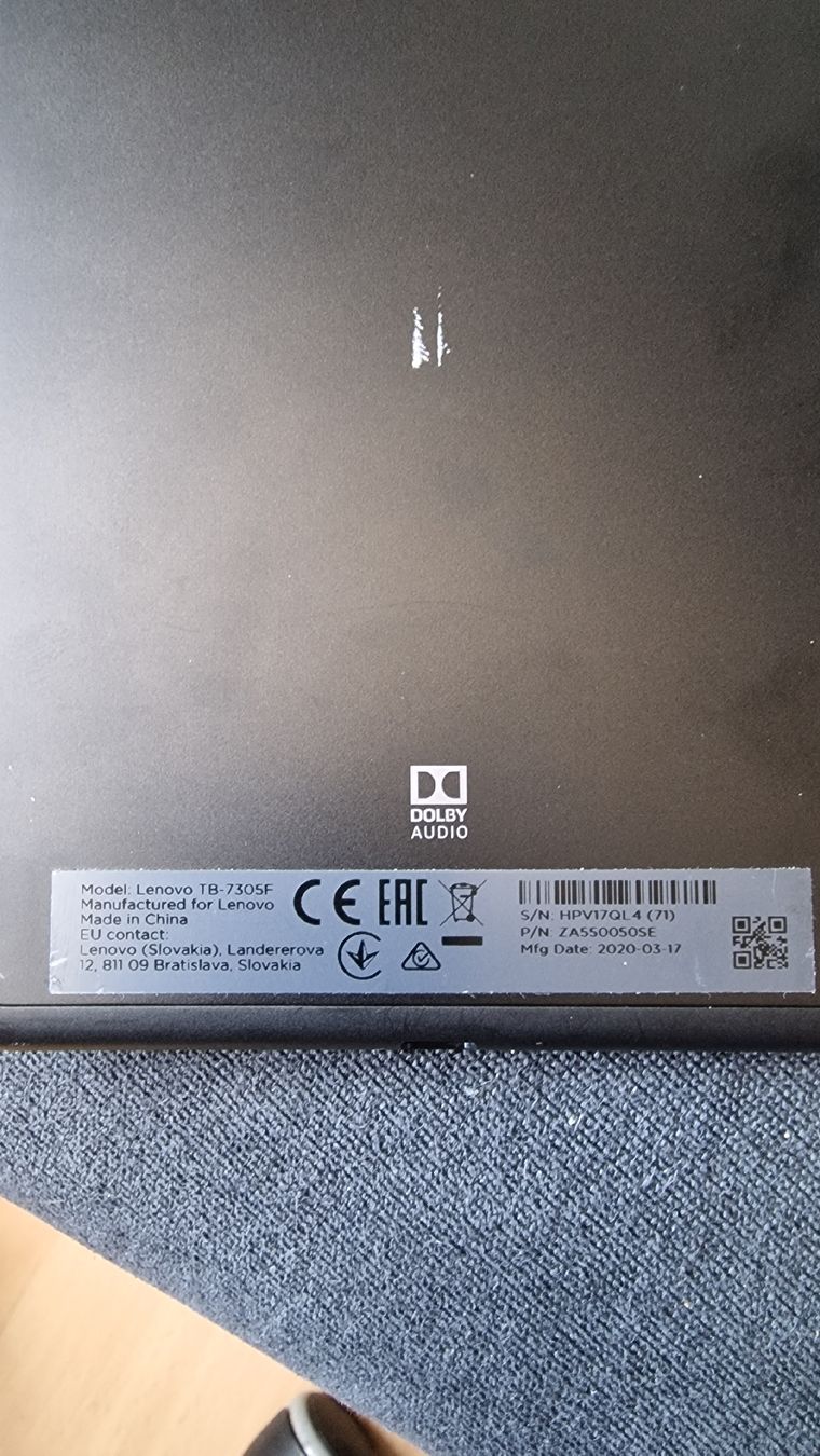 Lenovo Tablet PC: lenovo TB-7305F tablet – Usato da Bern venduto da mic_5fd9 1