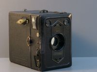 Zeiss Icon Box-Tengor Kamera mit Goerz-Frontar * Löst aus!