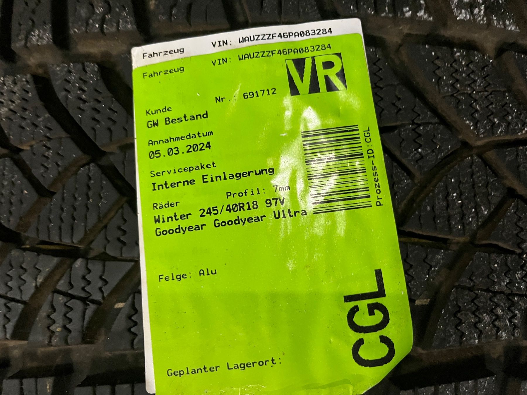 Pneumatici & Ruote complete: Winterräder Audi S4 2023 – Usato da Hefenhofen venduto da Martin_Keller 2